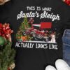 Santa Racing Car Merry Xmas - This is what santa's sleigh actually looks like