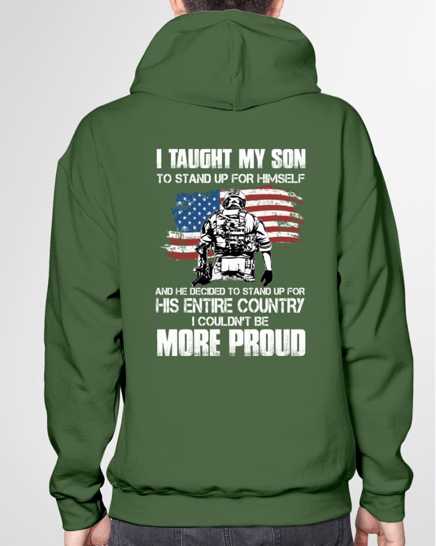 America Veteran - I taught my son to stand up for himself and he decided to stand up for his entire country i couldn't be more proud