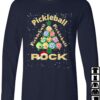 Pickleball Christmas Tree Xmas Lights - Pickleball Pickleball Pickleball Rock