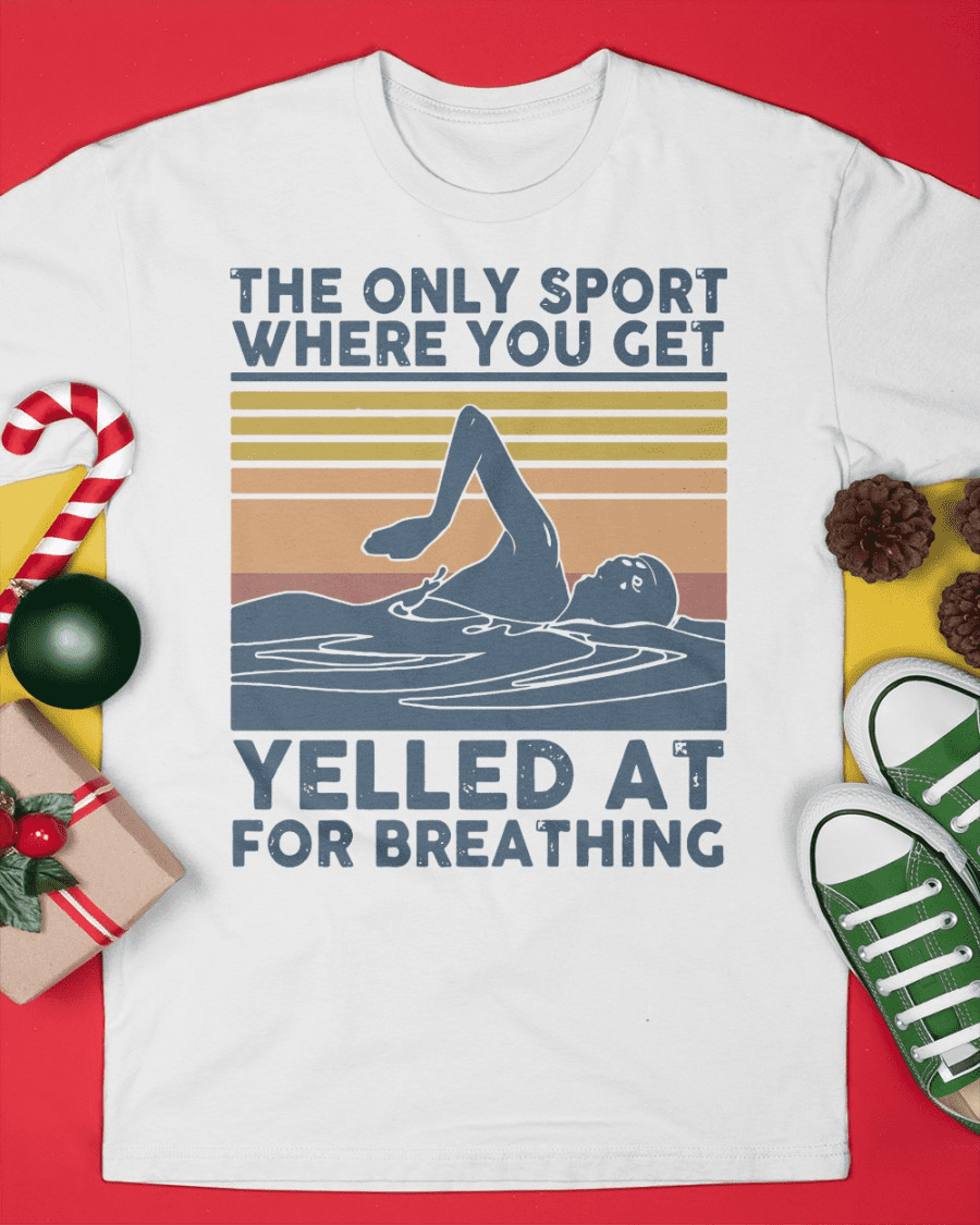 Swimming The Sport - The only sport where you get yelled at for breathing