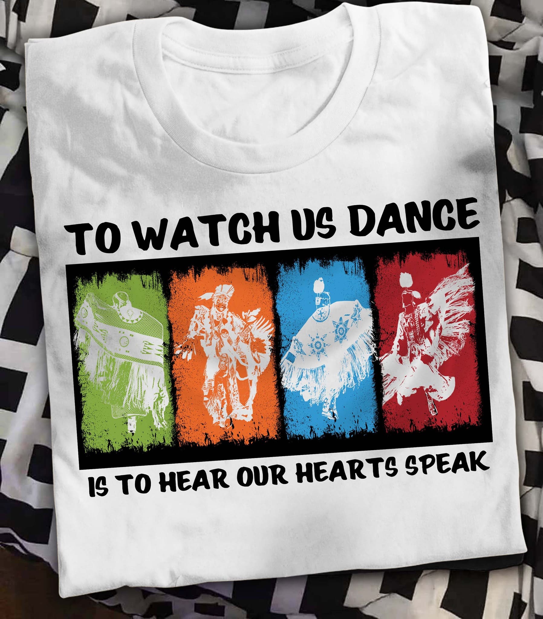 Native Person Dacing - To watch us dance is to hear our hearts speak