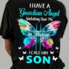 God's Cross Butterfly - I have a guardian angel watching over me in heaven i call him son