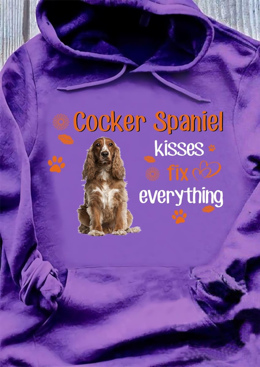Cocker Spaniel - Cocker Spaniel kisses fix everything