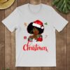 Santa Beautiful Black Girl Ugly Christmas Sweater - Merry Christmas