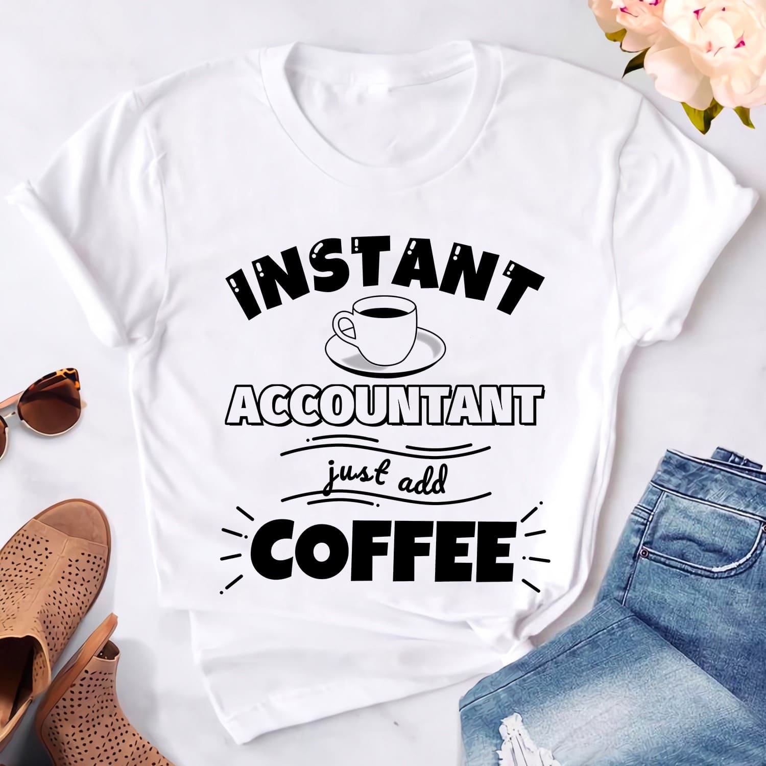 Cup Of Coffee - Instant accountant just add coffee