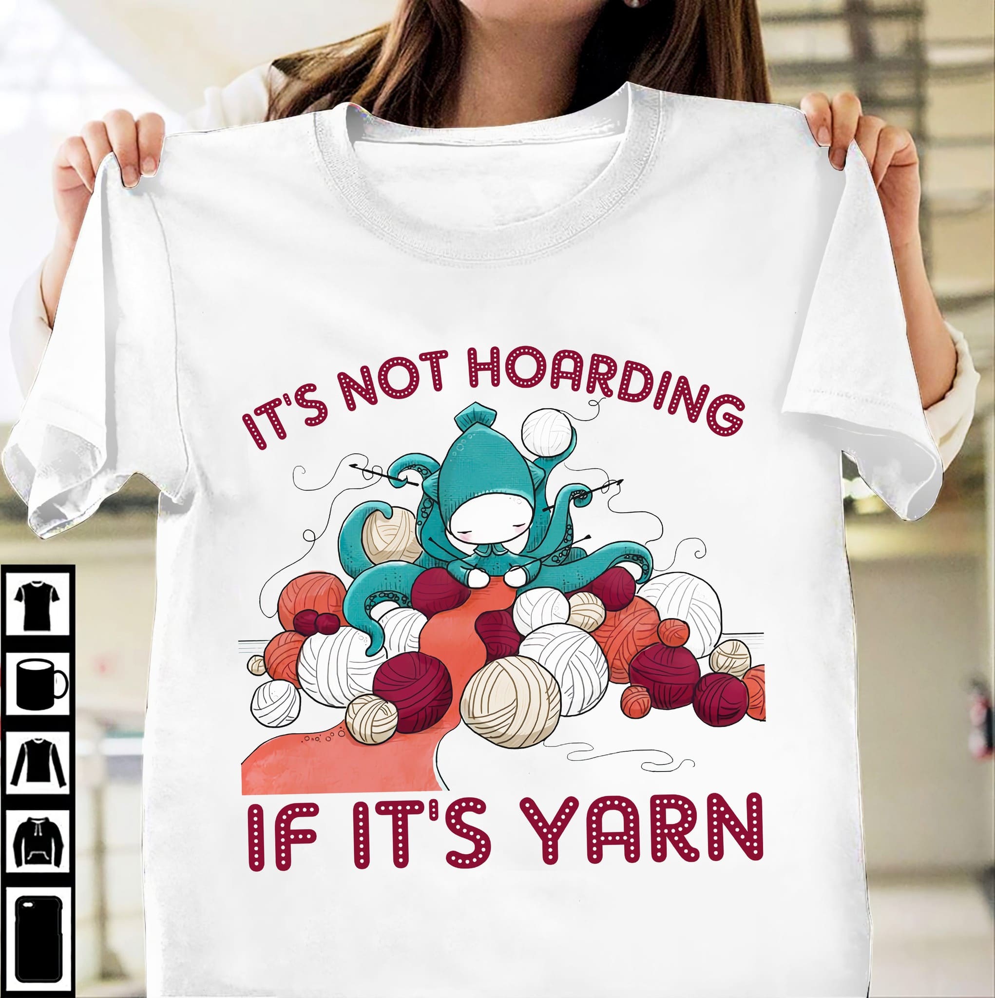 Octopus Knitting - It's not hoarding if it's yarn