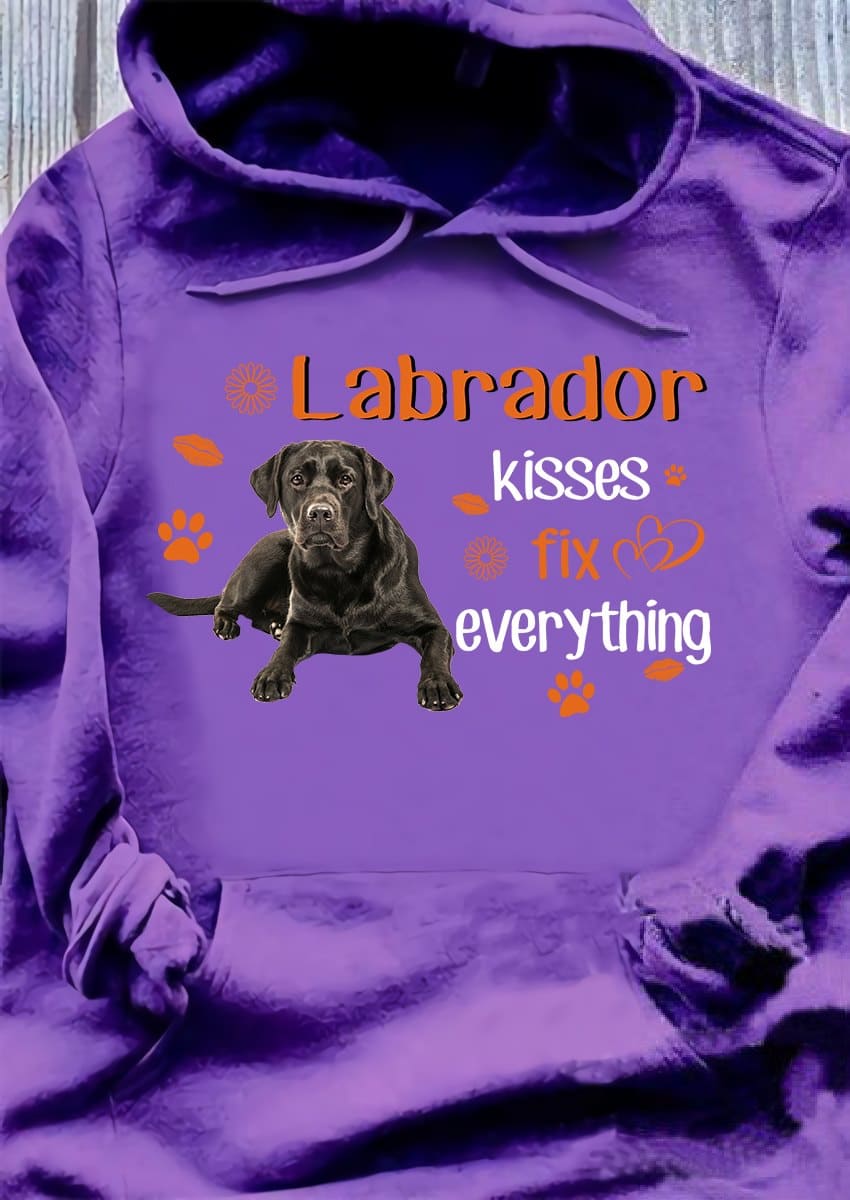 Labrador Dog - Labrador kisses fix everything