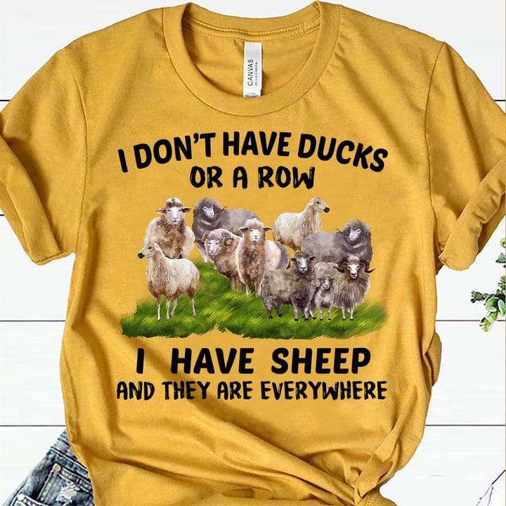 Sheep Herd - I don't have ducks or a row i have sheep and they are everywhere
