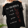 All you need is love - Math lover T-shirt, gift for math teacher