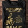 Assuming I'm just an old lady was your first mistake - Old lady go cycling, photography and cycling