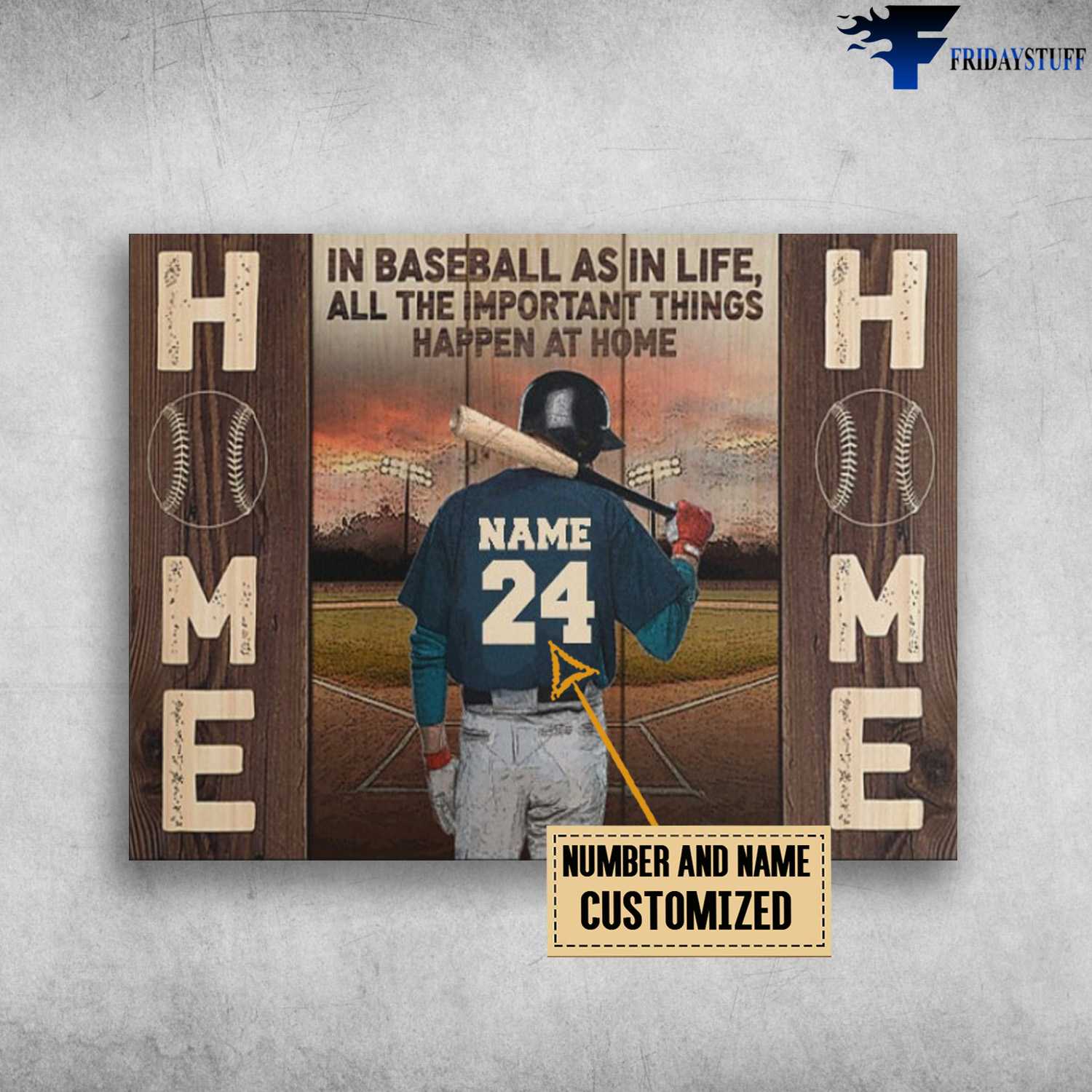 Baseball Player, Baseball Poster, In Baseball, As In Life, All The Important Things, Happen At Home