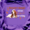 Basset hound kisses fix everything - Gift for dog lover, Basset hound graphic T-shirt