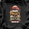 Between pages of a book is a lovely place to be - Gift for bookaholic, love reading book