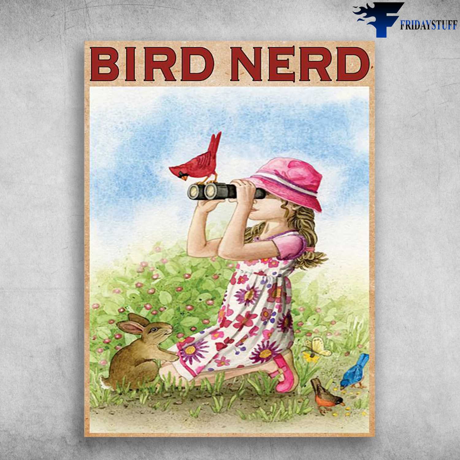 Cardinal Bird, Girl Loves Bird, Bird And Rabbit, Bird Nerd
