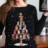 Cat Christmas tree - Gift for Christmas, Christmas ugly sweater, Cat for Christmas