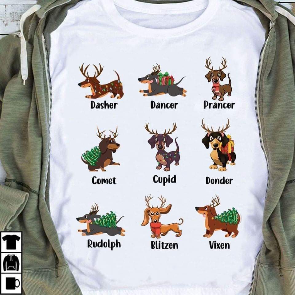 Dachshund dog T-shirt - Christmas gift for dog person, Gorgeous Dachshund