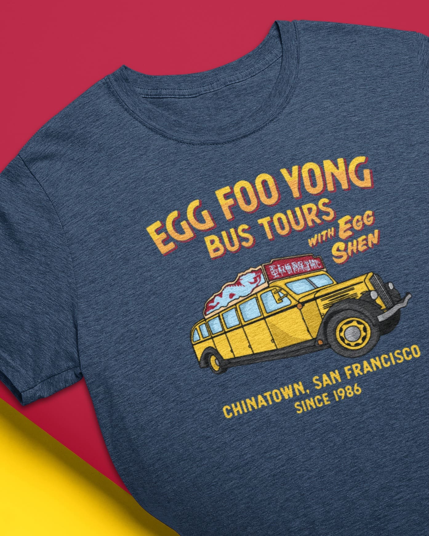 Egg foo yong bus tours - Egg shen, Chinatown San Fracisco