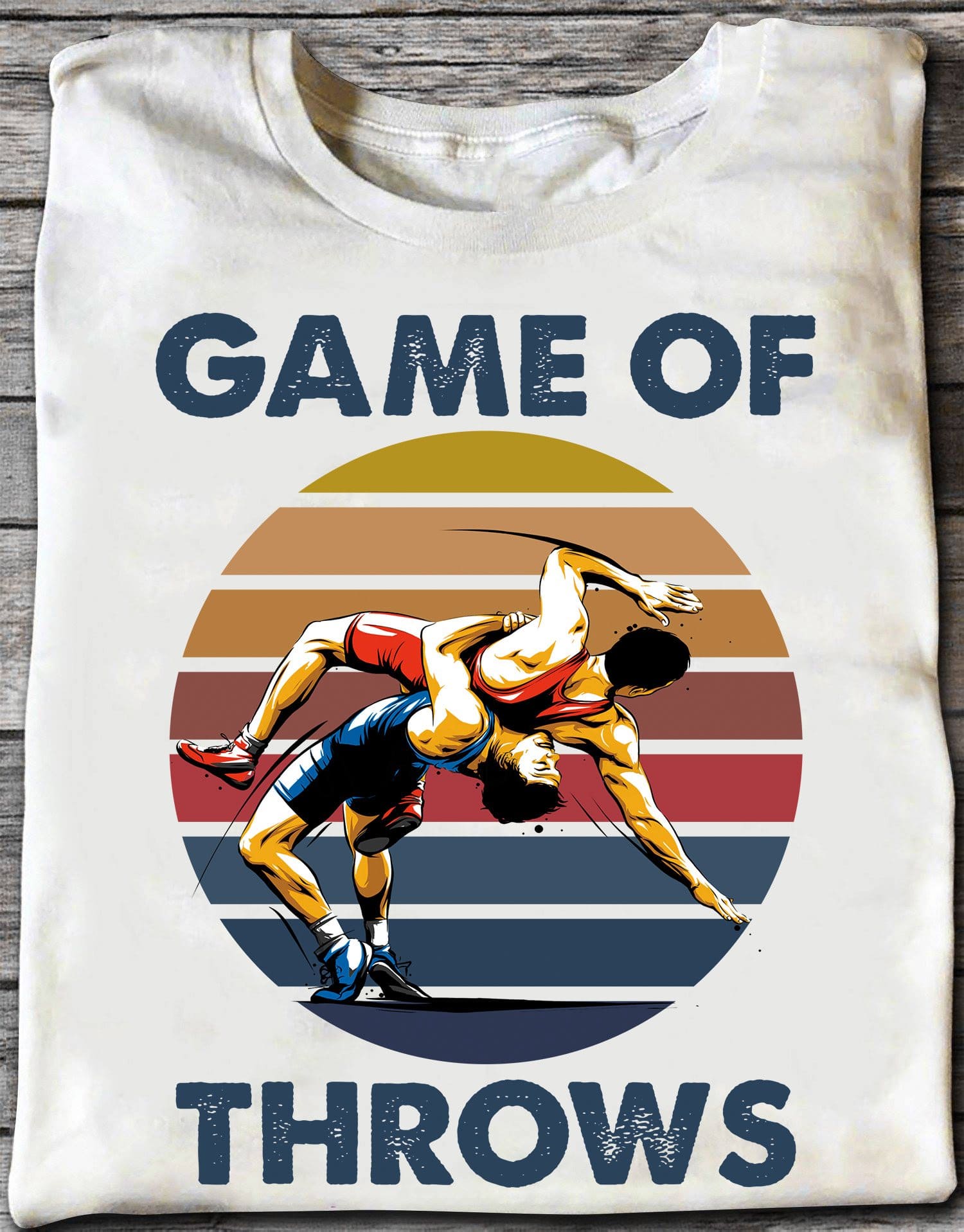 Game of throws - Wrestling training, gift for wrestlers