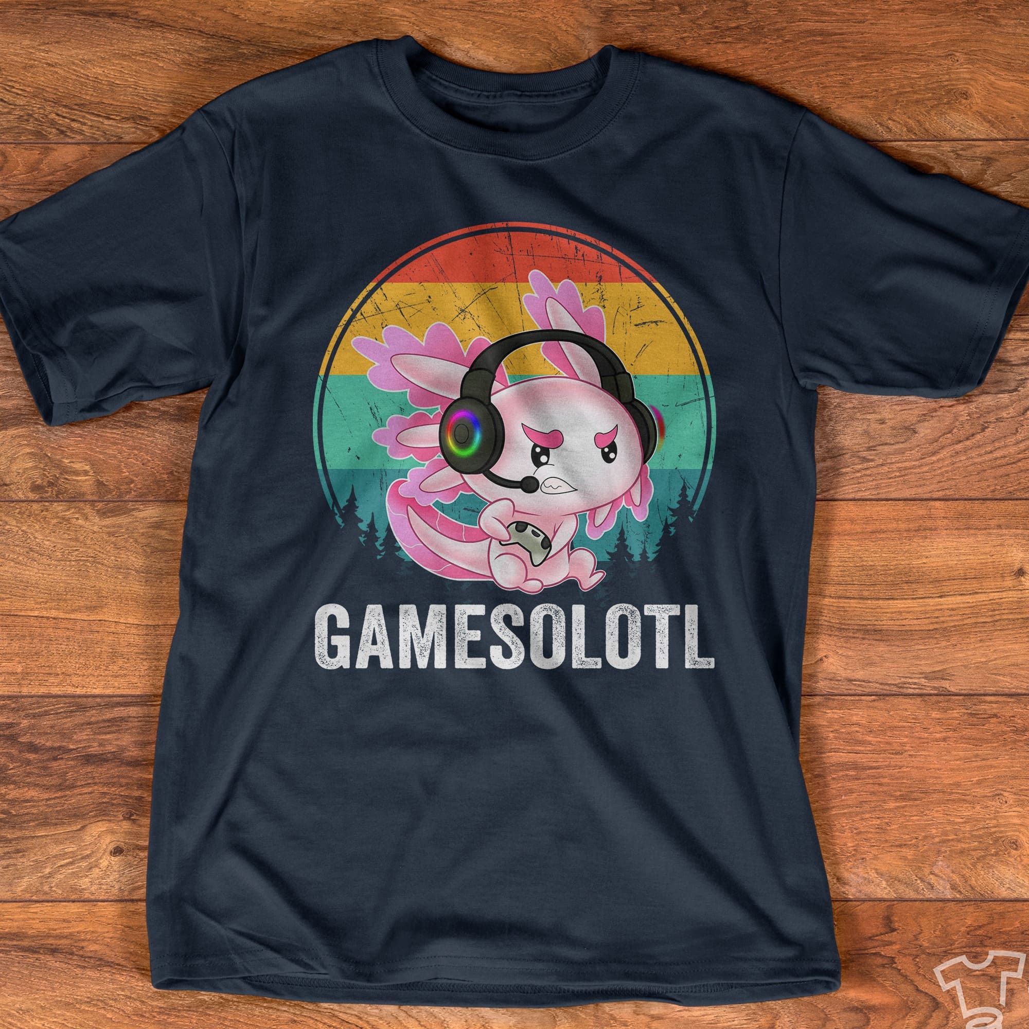 Gamesolotl axolotl - Mexico axolotl animal, gift for gaming people