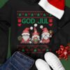 God Jul - Gnomie in Christmas, Christmas day ugly sweater