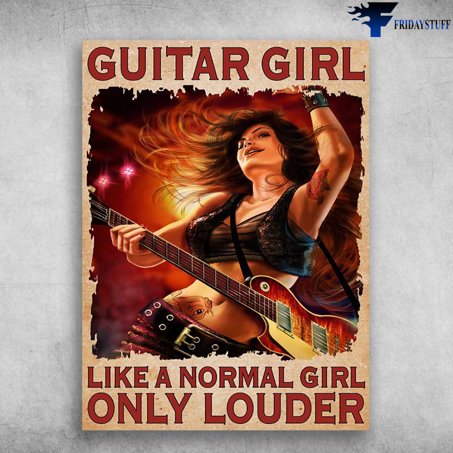 Guitar Girl, Like A Normal Girl, Only Louder, Guitar Lover