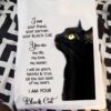 I am your friend, your partner, your black cat - Black cat graphic T-shirt, gift for cat person