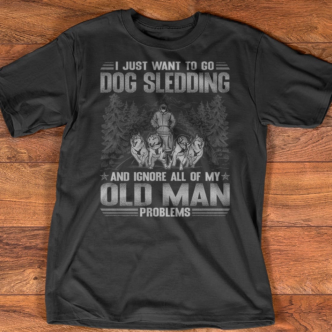 I just want to go dog sledding and ignore all of my old man problems - Dog sledding the hobby