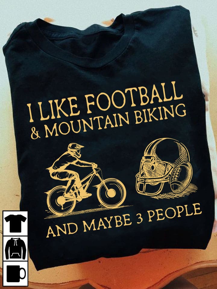 I like football and mountain hiking and maybe 3 people - Gift for football player