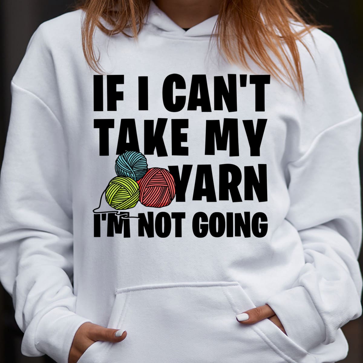 If I can't take my yarn I'm not going - Yarn for sewing, sewing the hobby