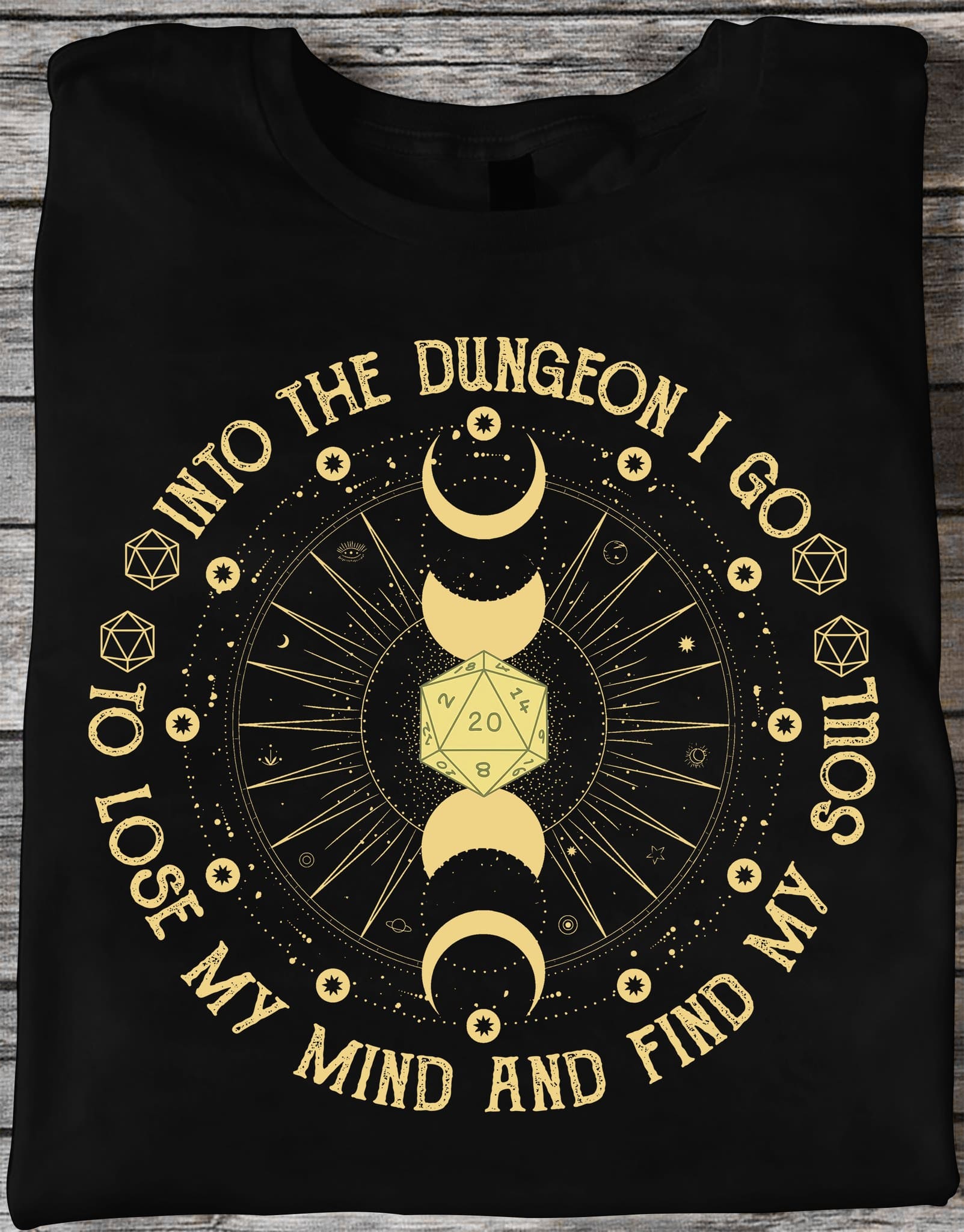 Into the dungeon I go to lose my mind and find my soul - Dungeons and Dragons, rolling initiative