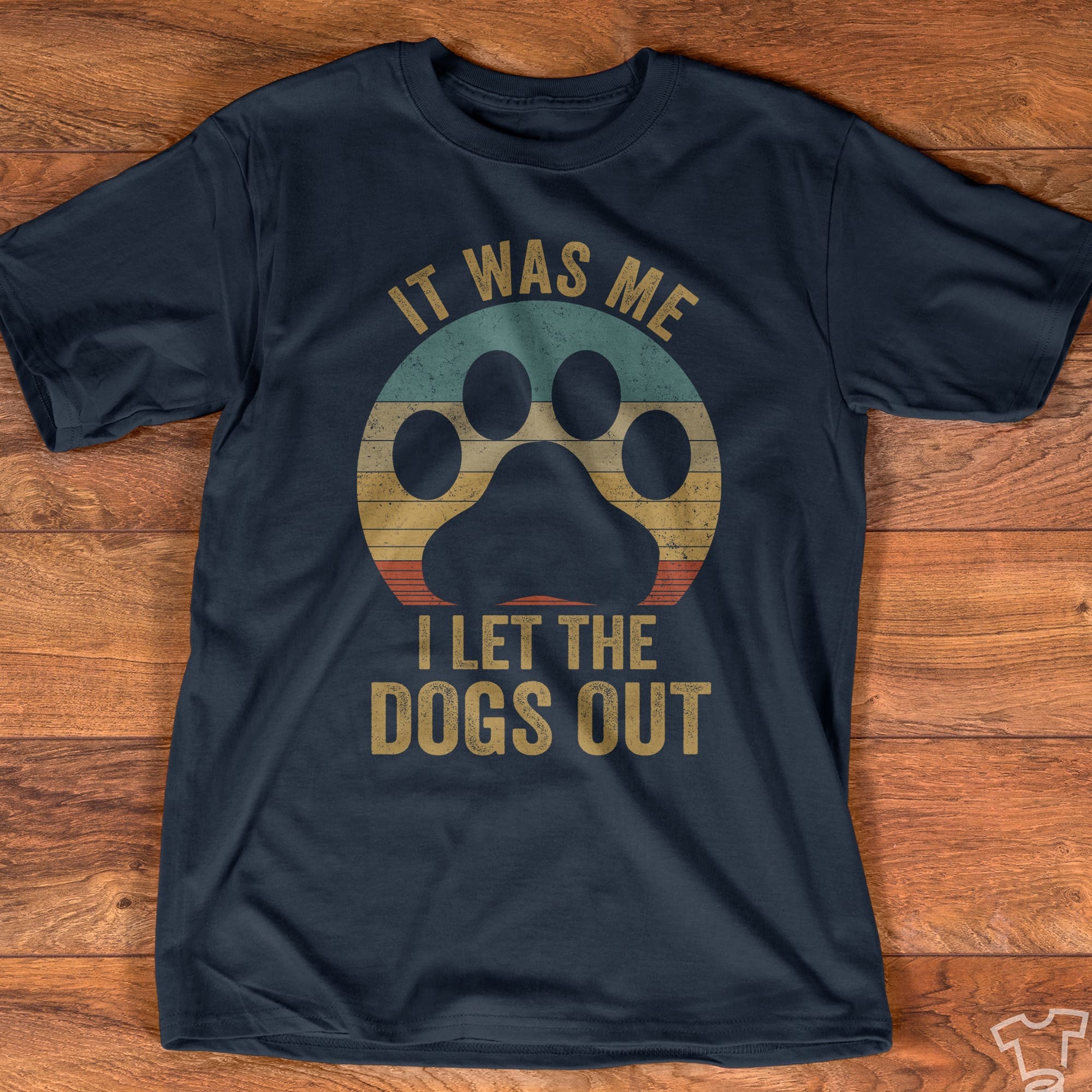 It was me I let the dogs out - Dog rescueing, dog footprint