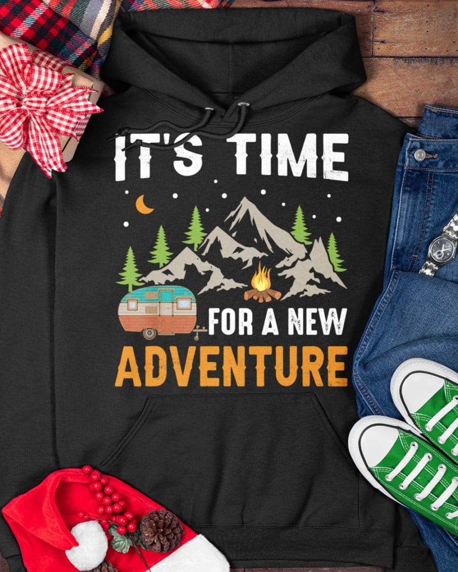 It's time for a new adventure - Camping and adventure, camping on the mountain, recreational vehicle