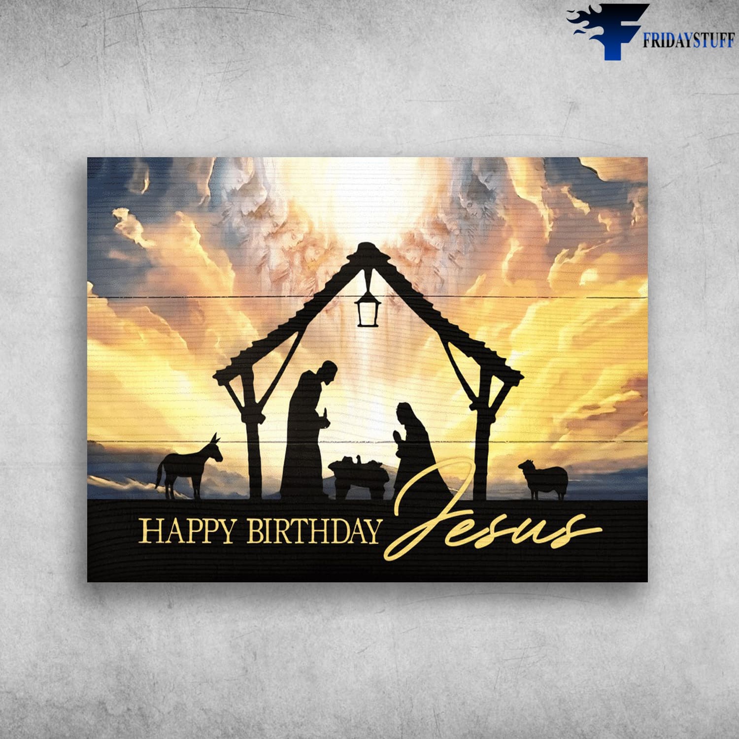Jesus Poster, Gift God, Happy Birthday Jesus