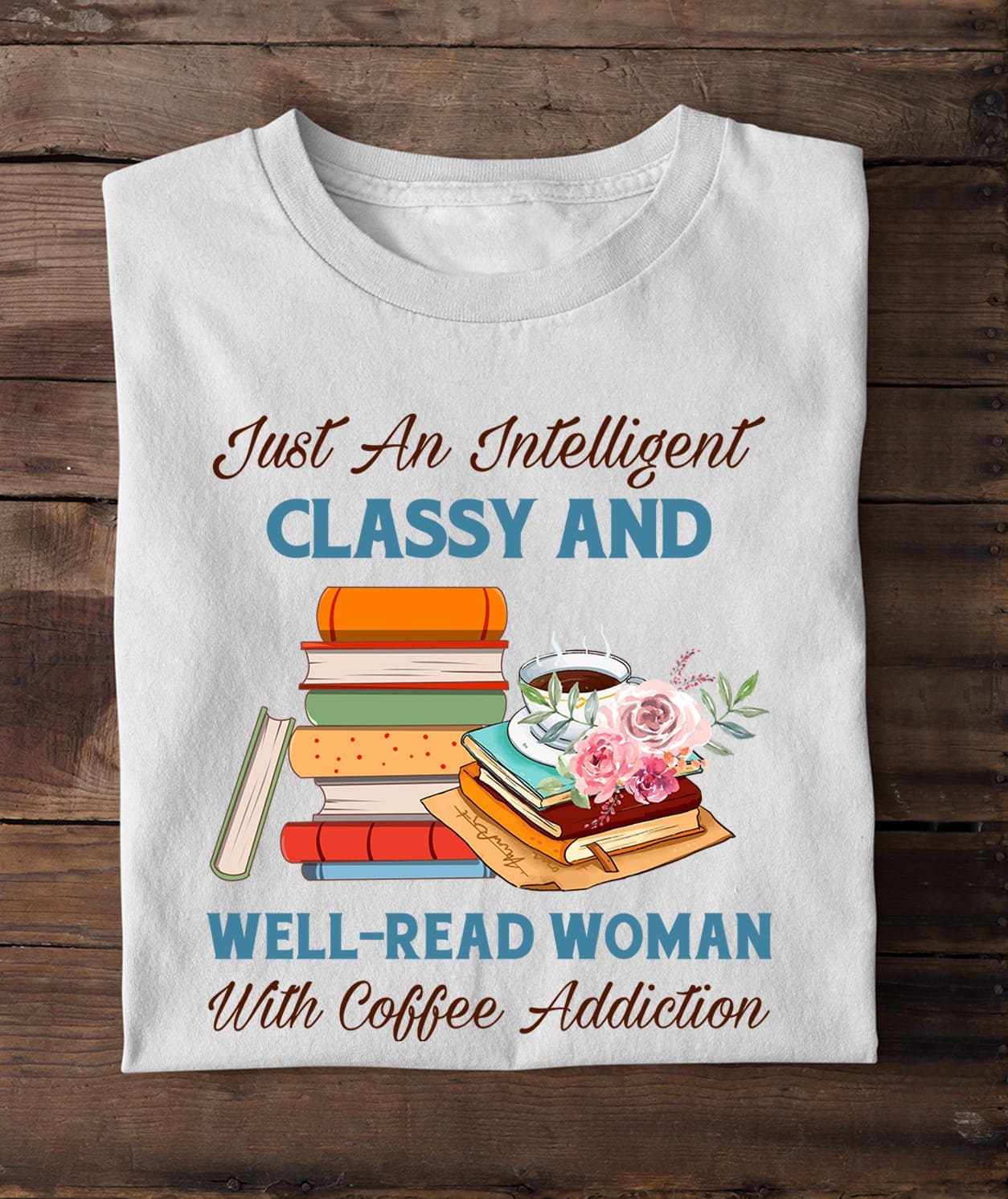 Just an intelligent classy and well-read woman with coffee addiction - Coffee and book, woman loves reading