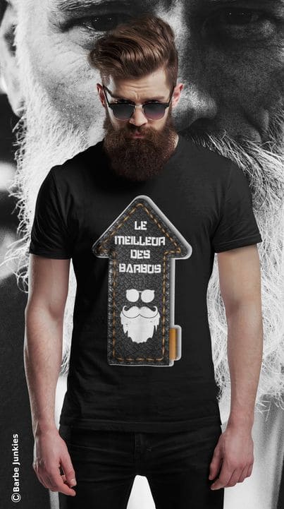Le meilleur des barbus - Man with beard, gift for beard people
