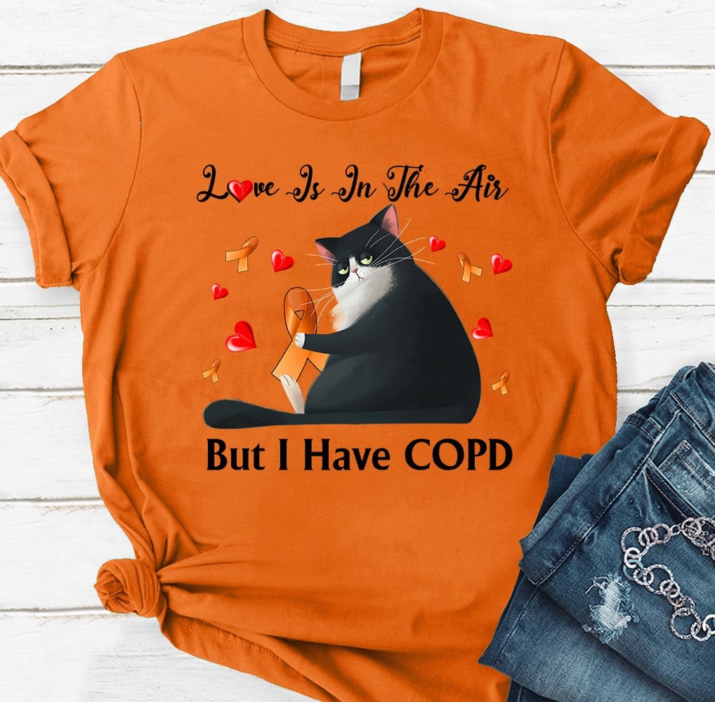 Love is in the air but I have COPD - COPD awareness, black cat COPD