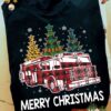 Merry Christmas - Fire truck driver, Christmas ugly sweater