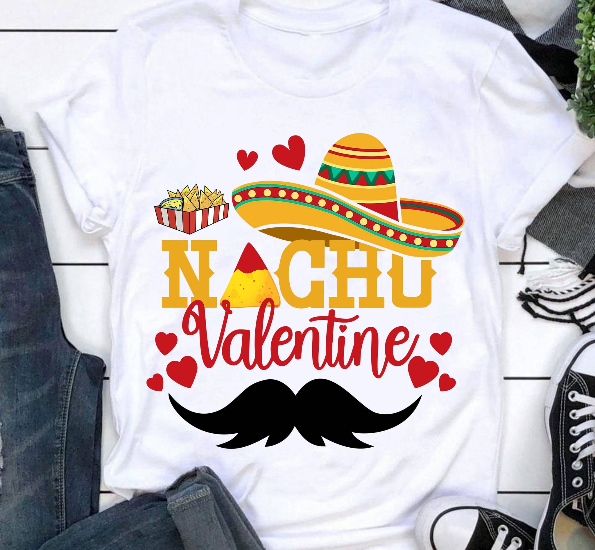 Nacho valentine - Valentine gift for couple, Nacho Mexican cuisine