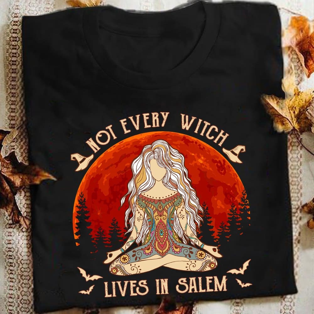 Not every witch lives in Salem - Halloween witch costume, Hippie witch lifestyle