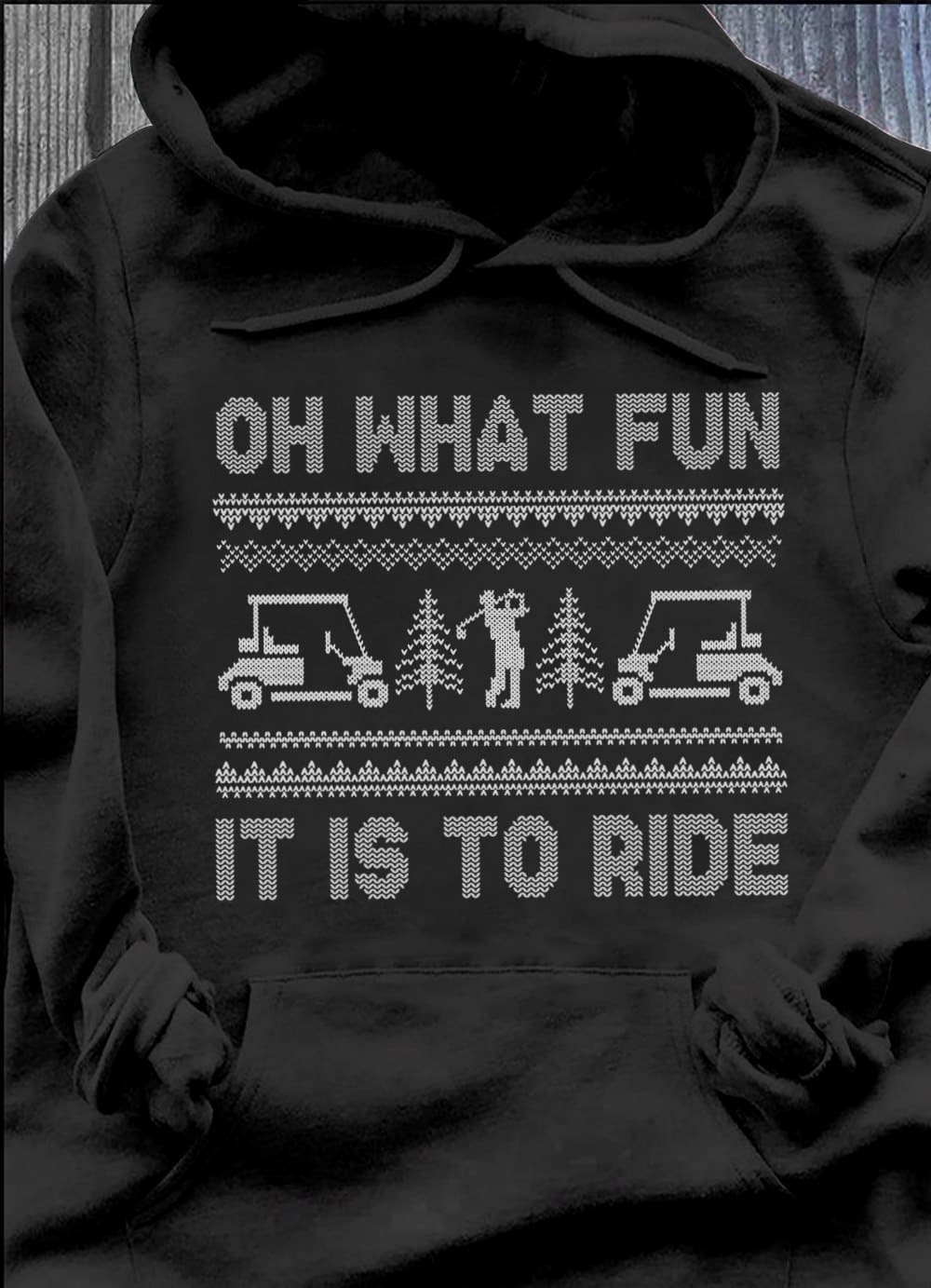 Oh what fun it is to ride - Ride the golf cart, T-shirt of golfers
