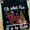 Oh what fun, it is to ride - Riding horse the hobby, Christmas day ugly sweater