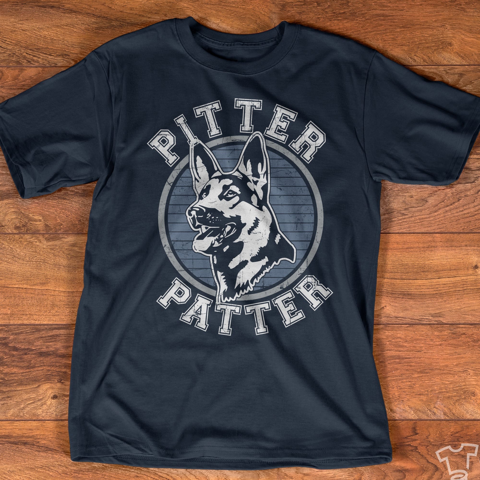 Pitter patter - German shepherd dog, gift for dog people