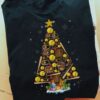 Softball Christmas tree - Gift for softball player, Merry Christmas T-shirt