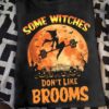 Some witches don't like brooms - Halloween gift for gymers, Halloween witch driving dumbbell