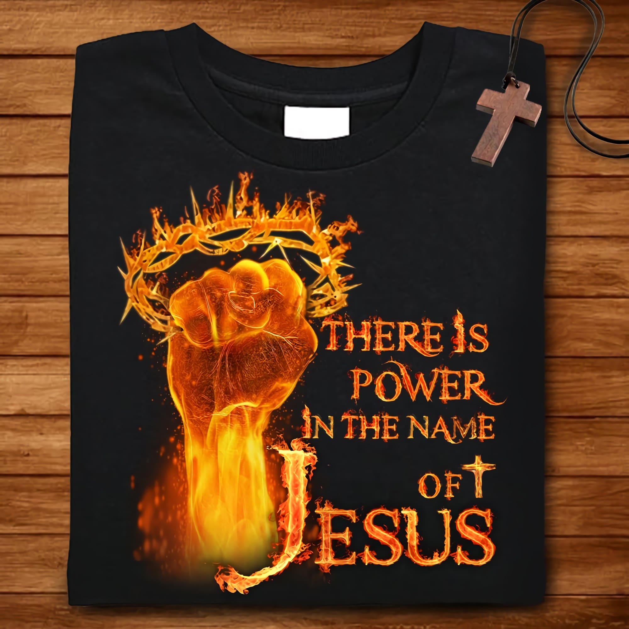 There is power in the name of Jesus - Believe in Jesus, Crown of thorns