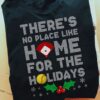 There's no place like home for the holidays - Softball player T-shirt, Christmas holiday
