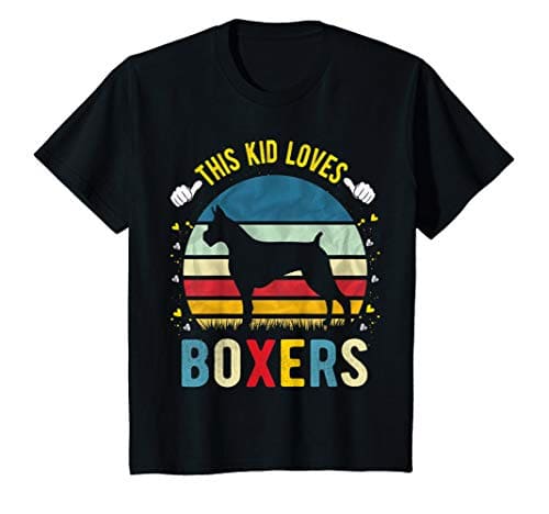 This kids loves boxers - Boxer breed dog, gift for dog lover