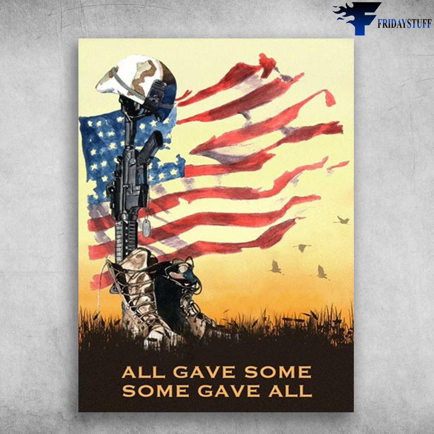Veteriant American, All Game Some, Some Gave All