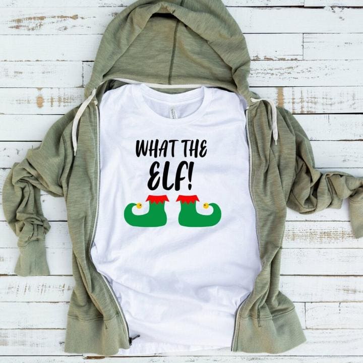 What the elf - Christmas day elf, Christmas ugly sweater