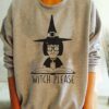 Witch please - Witch reading book, gift for Halloween